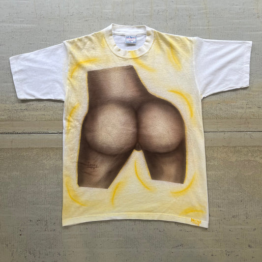 Yellow Booty tee (S)