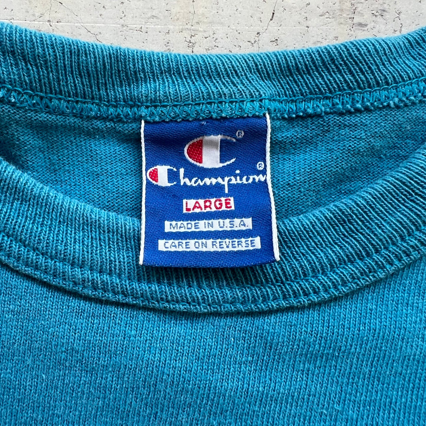 Blue Champion Booty tee (L)