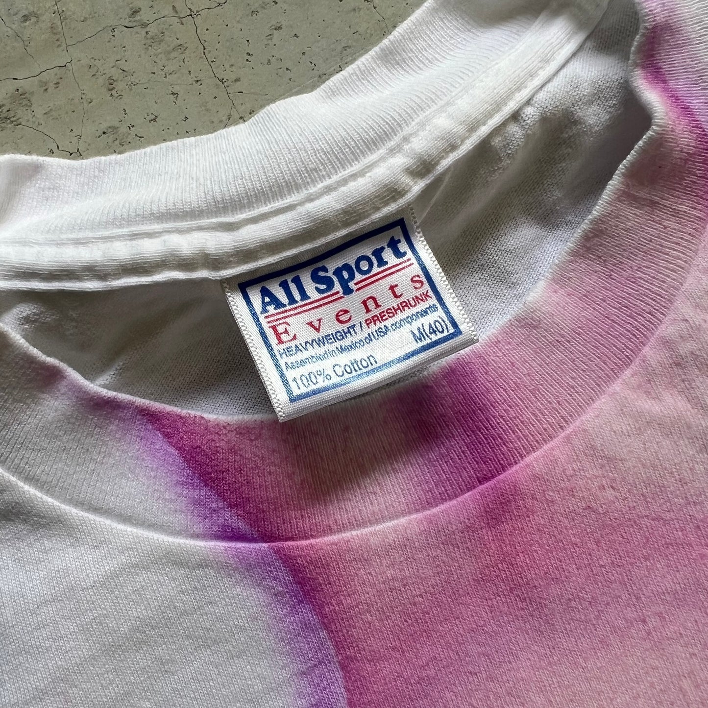 Pink Booty tee (M)